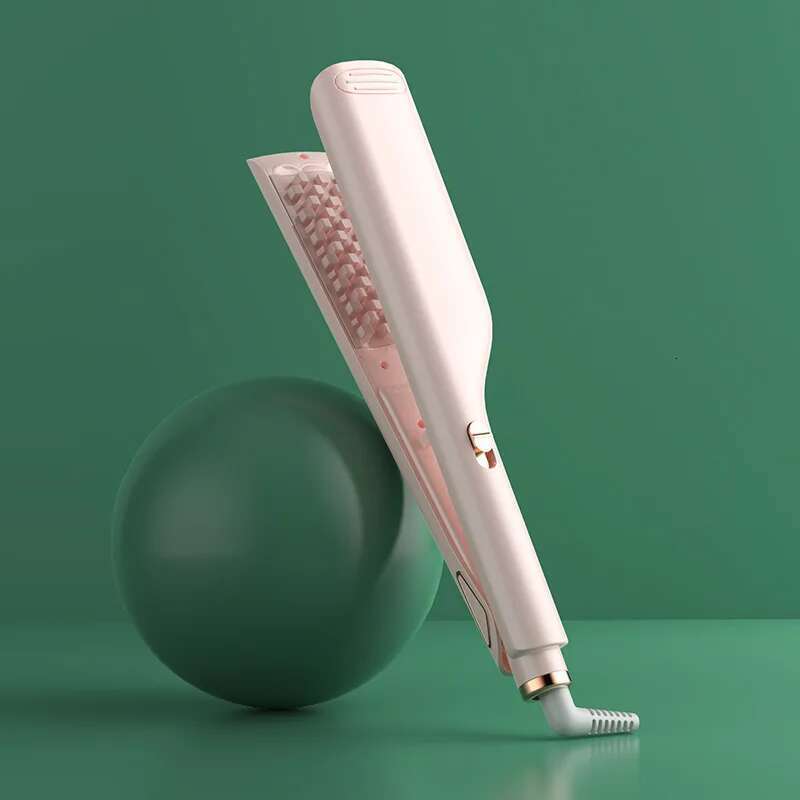 3D Grid Crimper for style , Corrugation Fluffy Splint Hair Irons, Volumizing Curling Iron Corn
