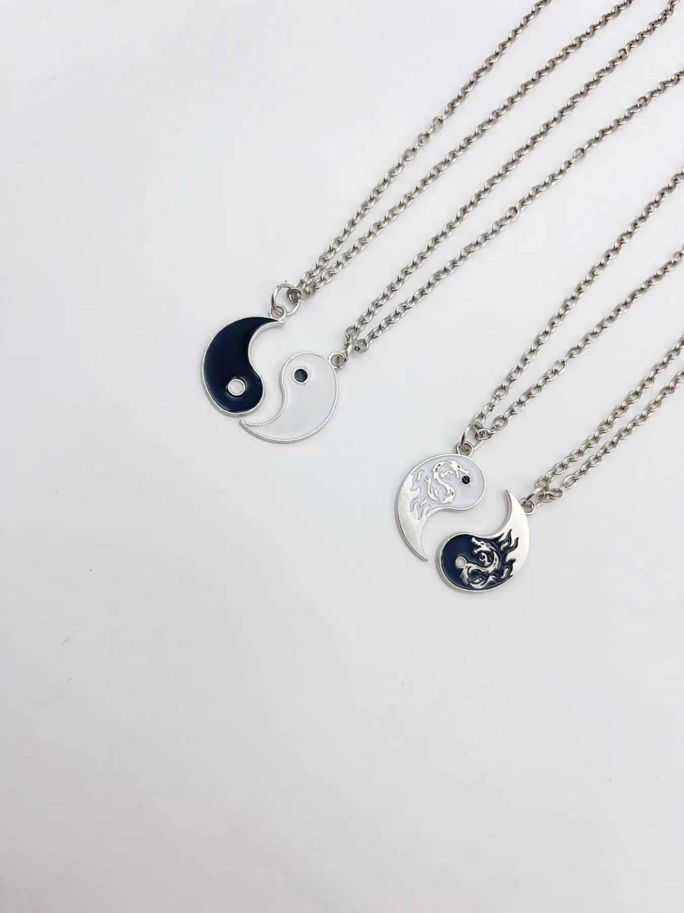 8Pcs Chinese Taichi Bagua Bracelets and Necklaces