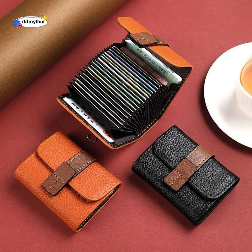 Multi-card Slot Credit Bag PU Leather Small Wallet Coin Purse Card Holder Wallets ddmythur