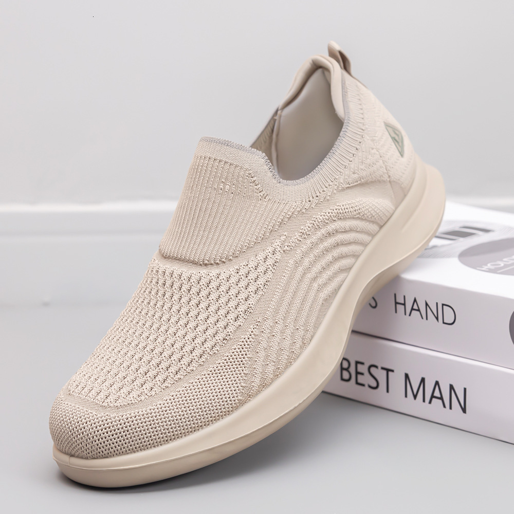 Spring And Autumn New Casual Shoes Soft Bottom Versatile Shallow Mouth Breathable Fashion Men S Lazy Shoes Ddmysaturn