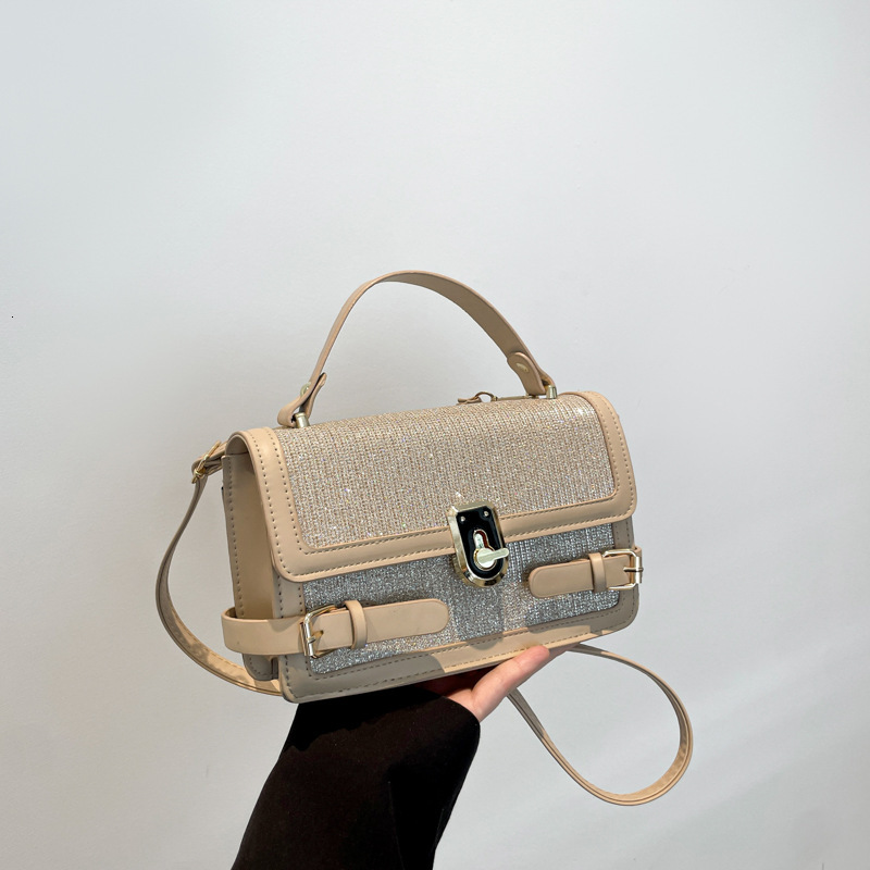 2025 Spring/summer New Women's Popular Versatile Instagram Crossbody Fashion Single Shoulder Small Square Bag With New Free Delivery Designer Lux