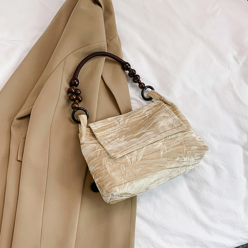 Free Delivery Designer Bag Hand For Women In Winter 2025 Simple And Fashionable Style Underarm Niche Chinese Style Versatile Shoulder Luxury Bag