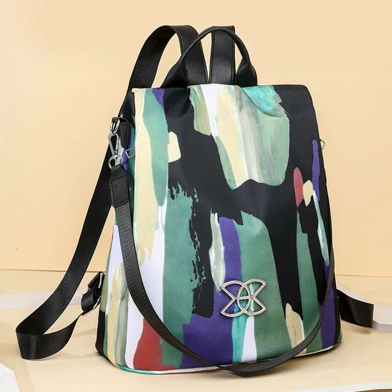 New Senior Sense Oxford Cloth New Lightweight Anti-Theft Leisure Travel Bag Fashion Women's Backpack