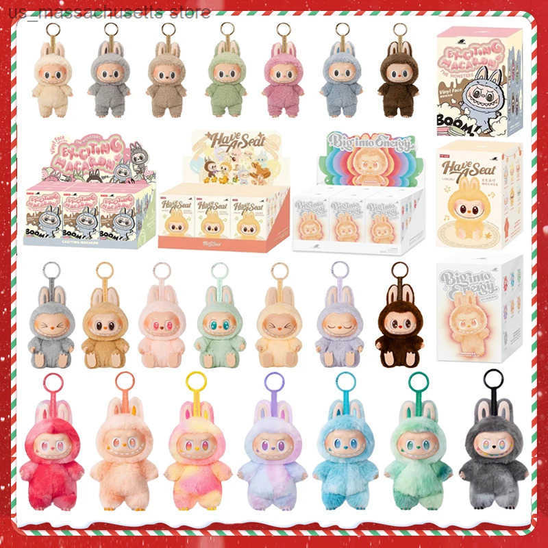 New 1 1 High Quality V3 The Monsters Front High-Energy Series Blind Box Vinyl Plush Face Doll Action Figure Keychain Gift y250515DRZD