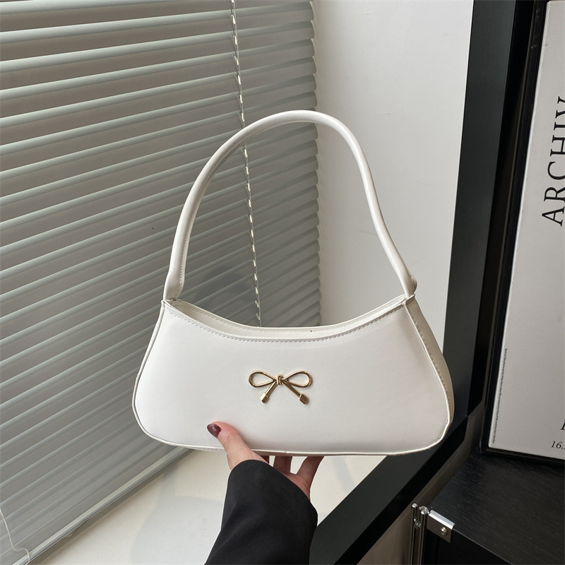 Bow Underarm For Women Summer New Style Simple Luxury Bag And New Free Delivery Designer Bag Stylish Small Square High Quality Single Shoulder Crossbo