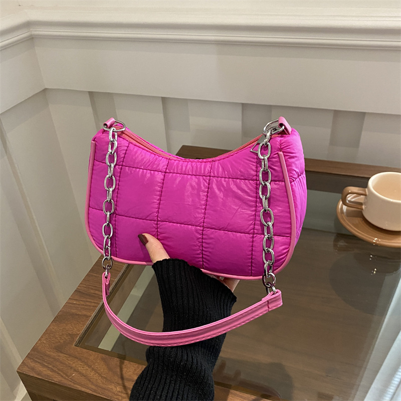 Free Delivery Designer Bag Single Shoulder Niche Armpit 2025 New Korean Fashion Trend Casual Commuting Crossbody Women's Luxury Bag