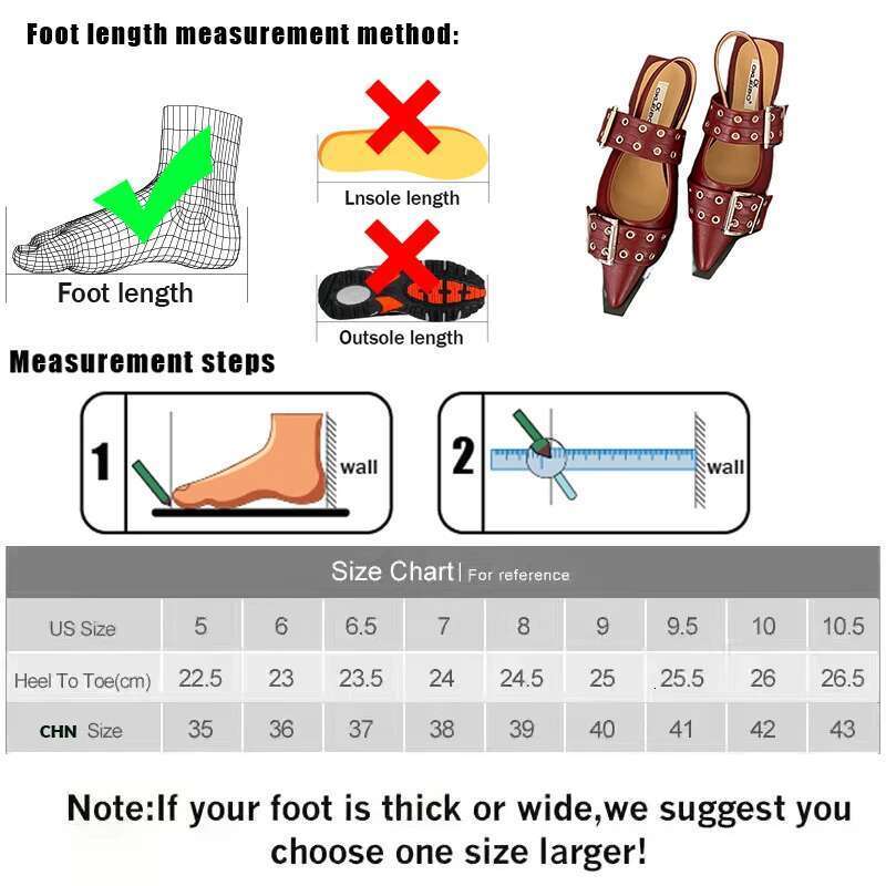 Women Flat With 2025 Designer Buckle Fashion Ladies Flats Shoes Slingback Pointed Toe Casual Female Sandals Mules