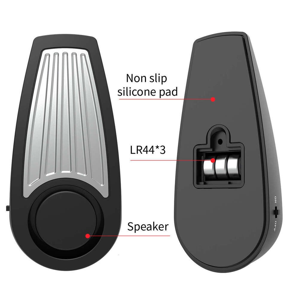 New door obstruction alarm, female travel hotel home vibration sensing alarm