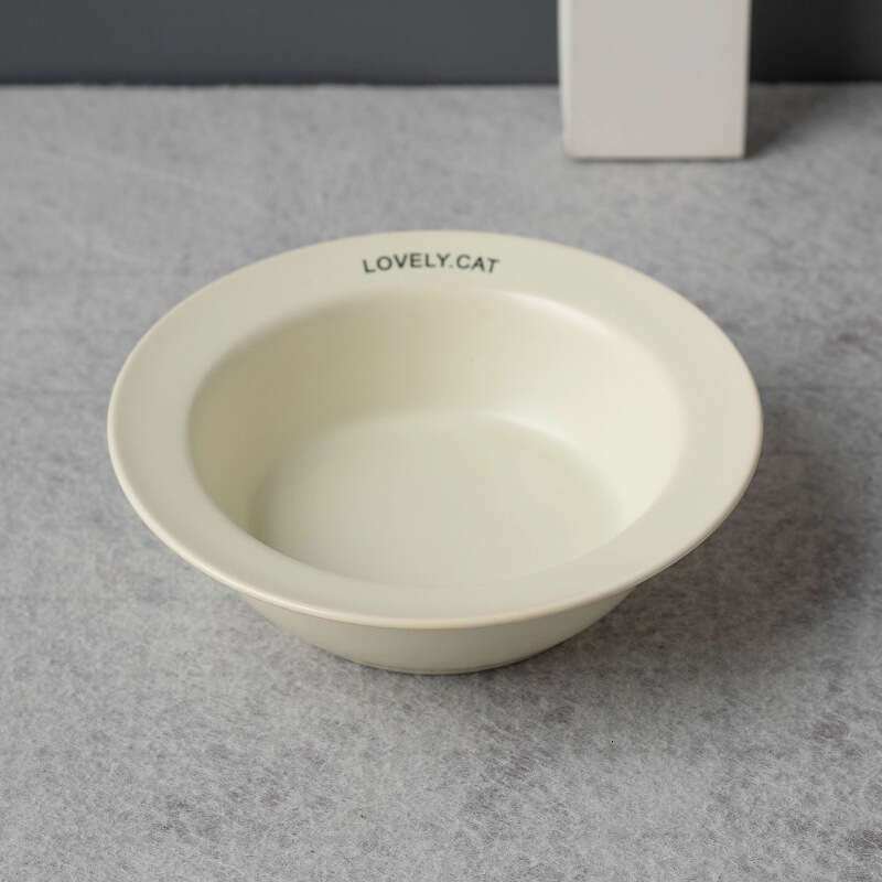 Korean Acrylic and Rack Dining Table Cartoon Colorful Cat Dog BD Pet UFO Bowl