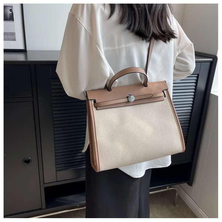 Advanced Sense 2025 Summer New Fashion Casual Dia Shoulder Commuter Internet Celebrity Chain Cross-Body Bag