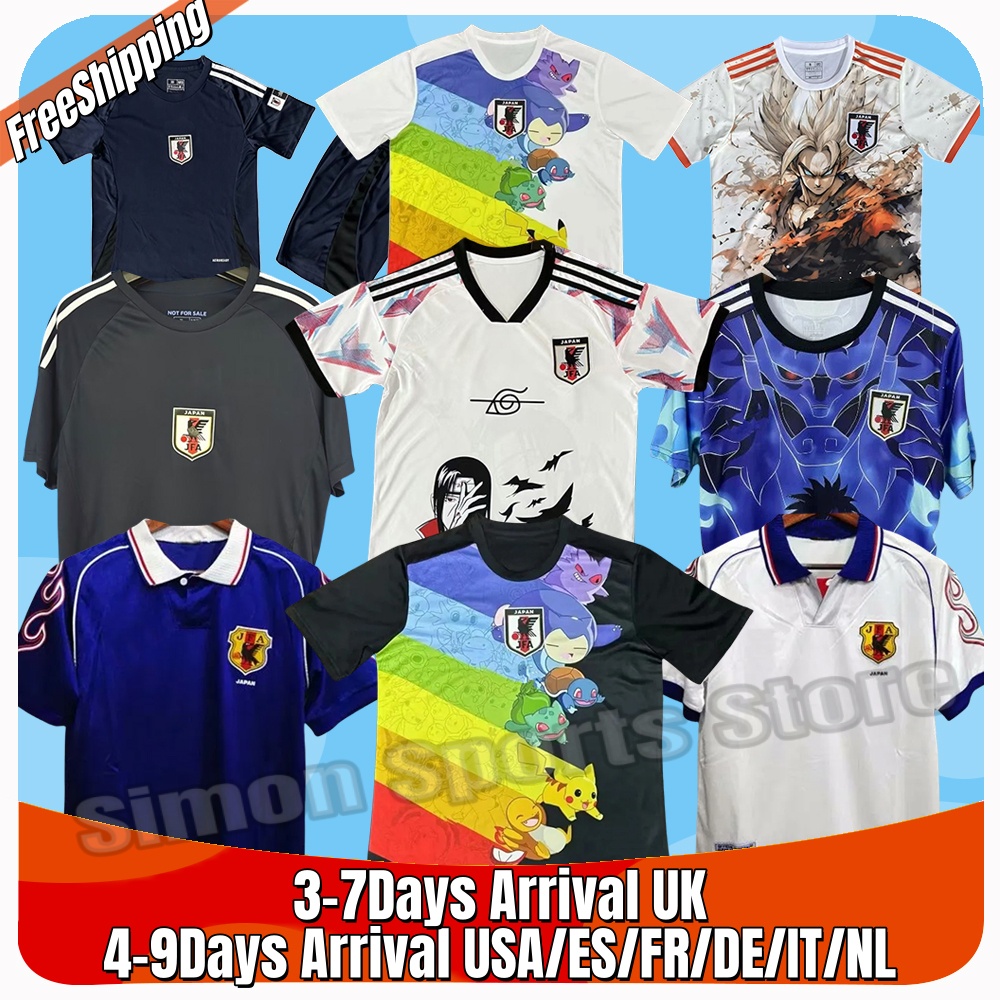 xxxl 4xl 24 25 26 JapAn football jersey Retro classic Cartoon KARAMAN KUBO ATOM TSUBASA JAPAN 22 23 24 Japanese uniform Football Shirt T Chinese Football Uniforms S-4XL