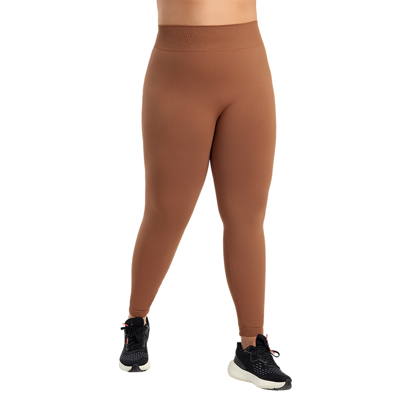 Plus Size Leggings Running Yoga Pants Fitness High-waisted Trousers