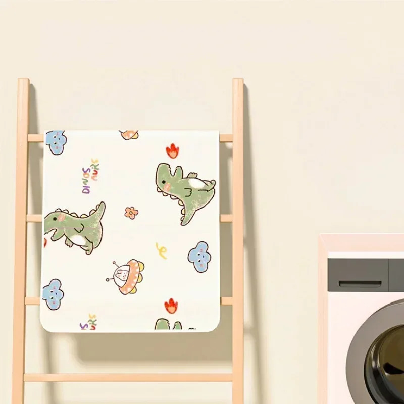 Waterproof Washable Mattress Urine Mat for Baby Toddlers Cute Cartoon Bed Protector Diaper Bedding Urine Pads Cloth Breathable 250515
