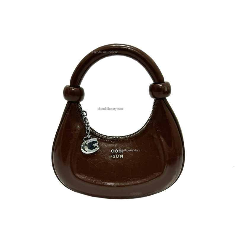 New Fashionable Hand-held Crescent Bag For Women Free Shipping Designer Bag 3D Zipper Versatile Casual Shoulder Crossbody Bag Street Trendy Makeup Bag