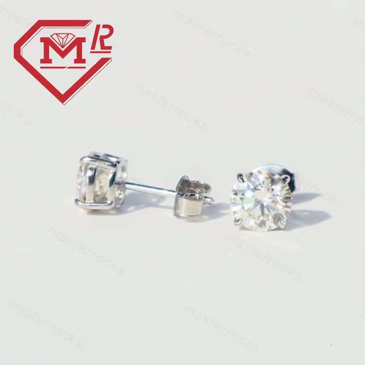 Ice cold elegant design sier jewelry pyroxene earrings