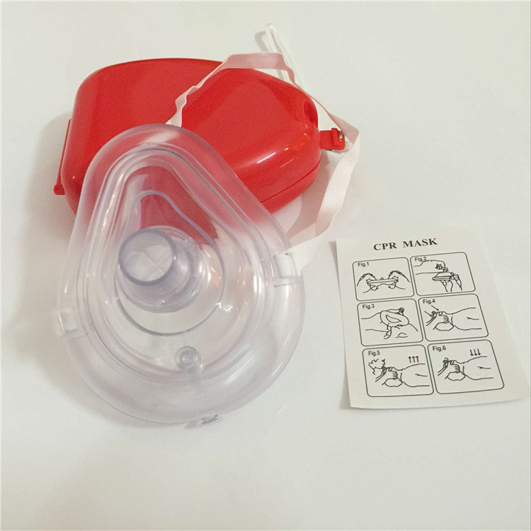 Disposable First Aid Mask CPR Artificial Respiration Resuscitation Face Mask