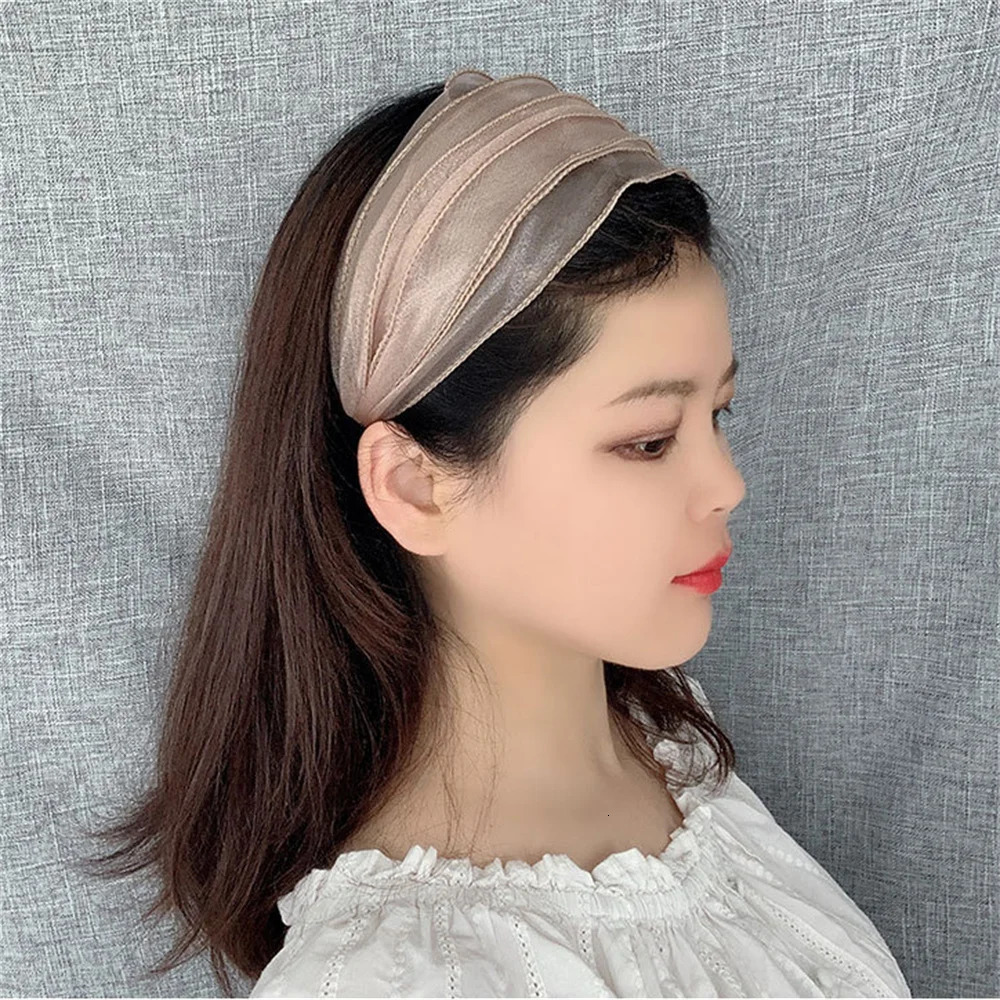 Lace Wide Headbands For Women Girl Hairbands Vintage Hair bands Female Bohemia Head Band Hoop Hair Accessories Gift 250509