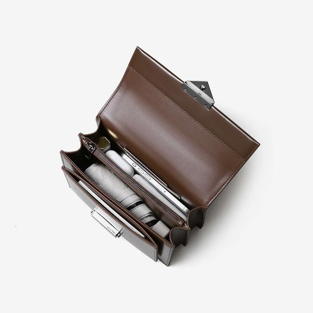 Factory Customized Simple Genuine Leather Women's Handbags High Quality Crossbody Bag Chain Women Shoulder Bags