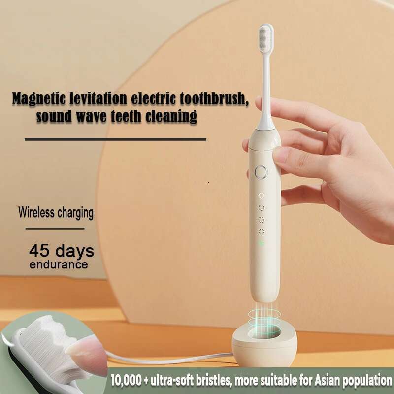 Sonic Electric Toothbrush Ultrasound IPX7 Rechargeable Tooth Brush 5 Mode Smart Time Whitener Teethbrush