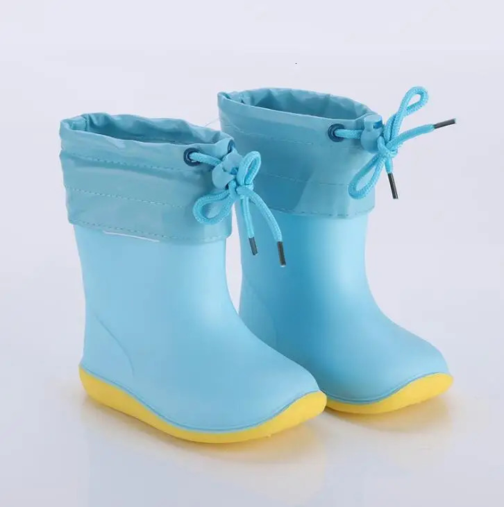 Children Shoes Toddler Infant Kids Baby Boys Girls PVC Rain Boots Waterproof Non-Slip Shoes Kids Shoes 250515