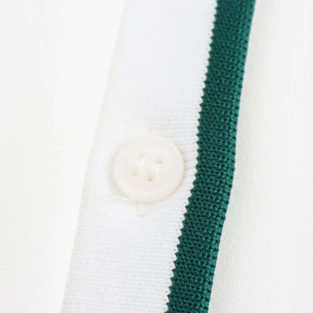 2025 Spring New Women's Fashion Sweet And Simple Wave Style Wide Swing Ribbed Short Dress