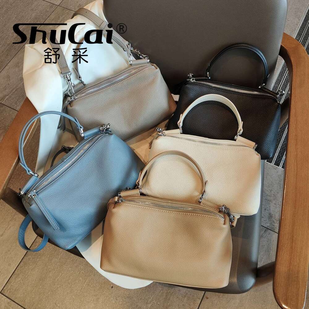 Genuine new ladies handbag commuter soft leather head layer cowhide single shoulder crossbody bag