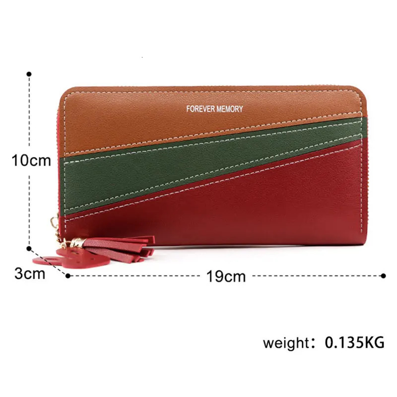 Long Women Wallets Cute Fashion Multifunctional Clutch Female Wallet Card Holder PU Leather Womens Purses 250514