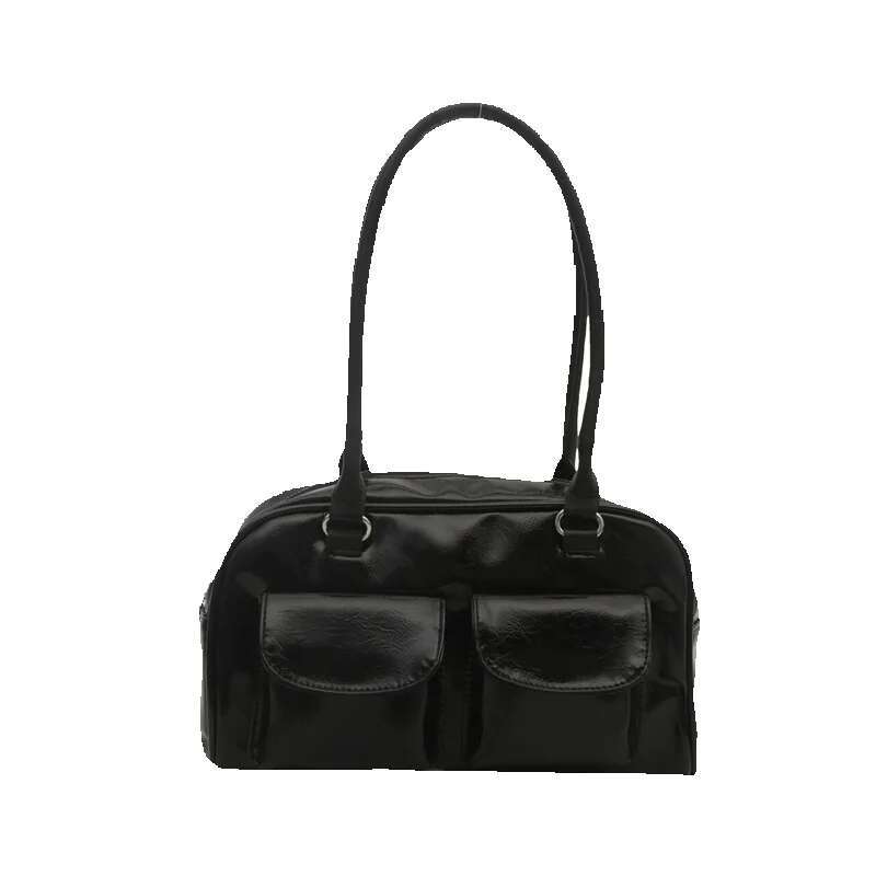Top quality Brand High Quality New Style Free Delivery Designer Bag Niche Underarm Trendy Fashion Tote Versatile Large Capacity Red Commuter Bag for W