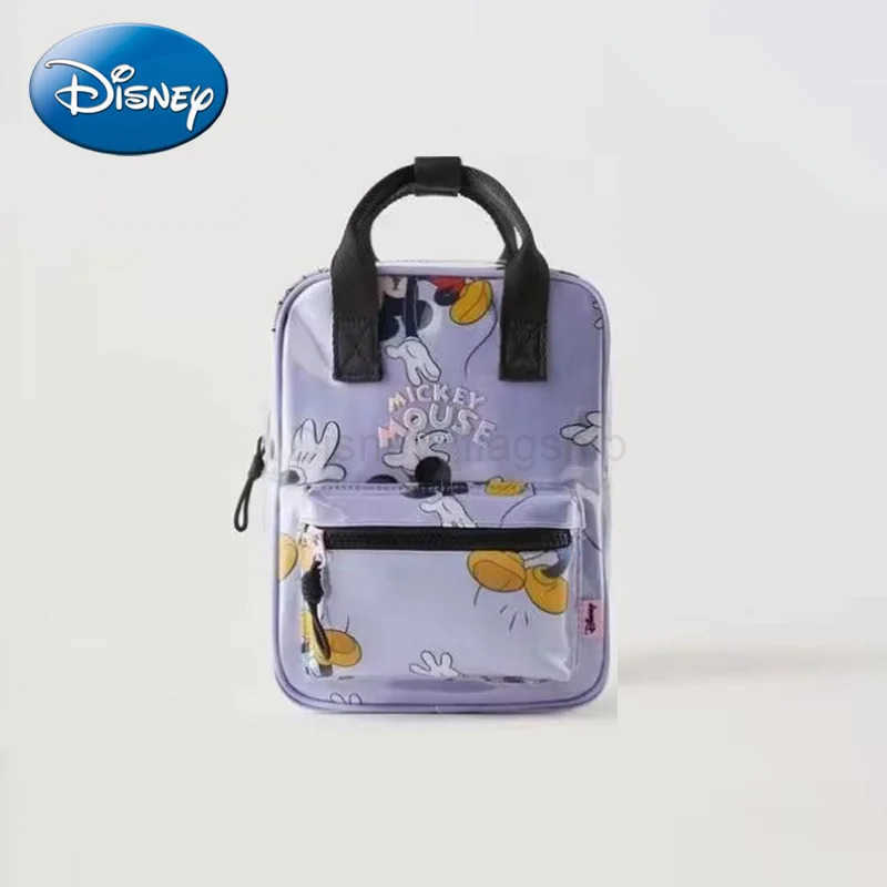 Disney New Childrens School Bag Girls Fashion Mickey Mouse Backpack Mini Backpack Cute School Bag Boys and GirlsXJ250515