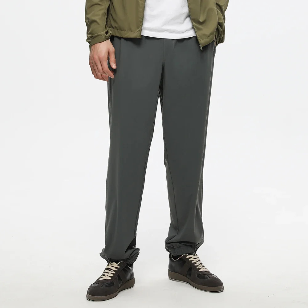 OhSunny Mens Sports Pants Spring and Summer Casual Britches Elastic Cool Feeling Trousers AntiUV UPF50 for Outdoor 250515