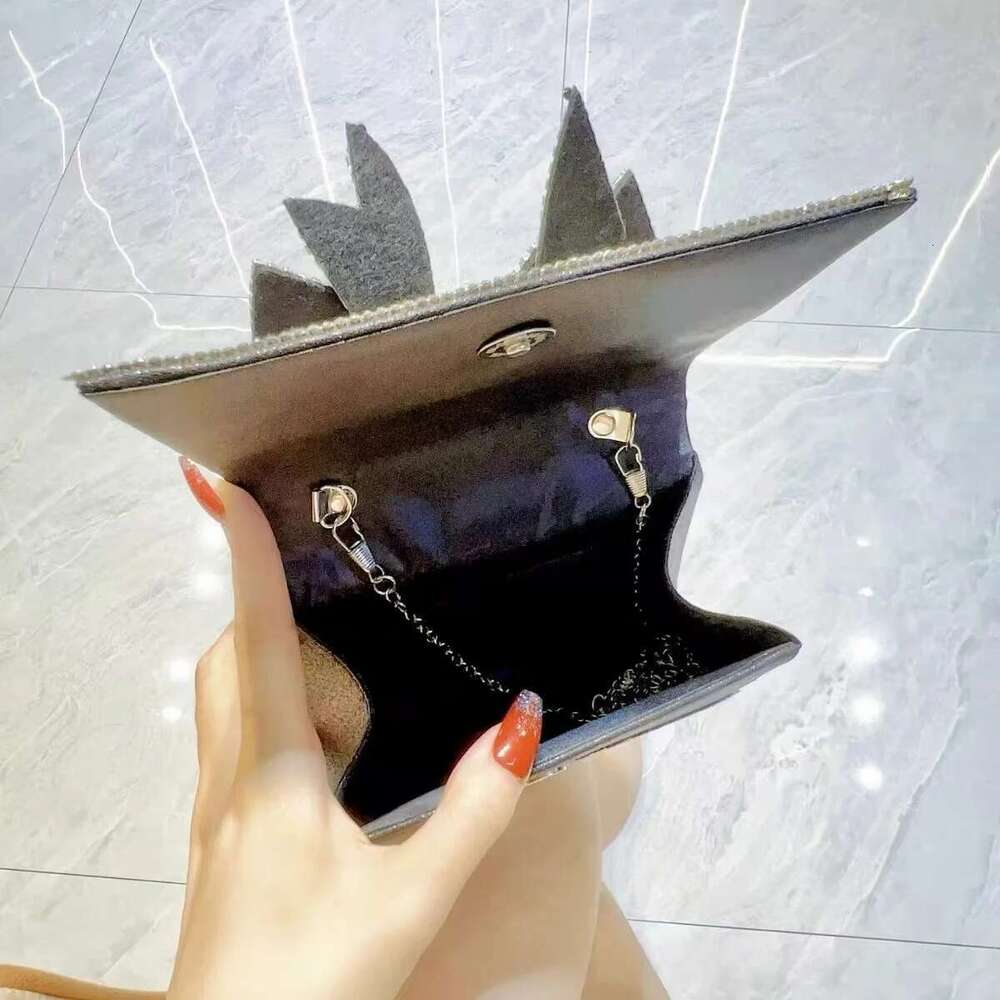 Fashion Square Women's Handbag Glitter Shiny Dias Evening Wedding Party Clutch Purse Female Crossbody Bag