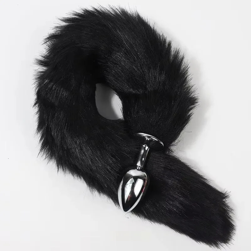 Anal Plug Metal Sexy Foxtail Anal Plug Role-play Sex Toy Male and Female Anal Plug Adult Game Couple Toys Sex Toys 250515
