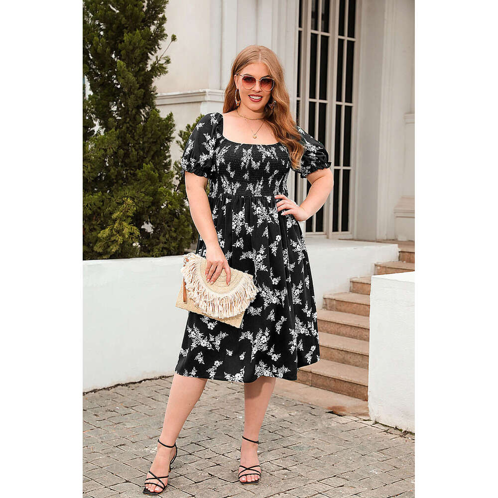Plus Size Maxi Dress for Women Dresses for Woman Party June Birthday Dress Women Dress Womens Large Print Leisure Holiday Bohemian French Elegant Mid 