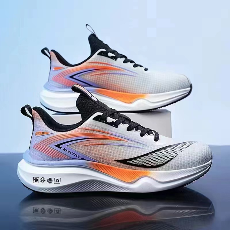 Flyknit 2025 autumn new trend casual lightweight sports running shoes soft sole fashionable men