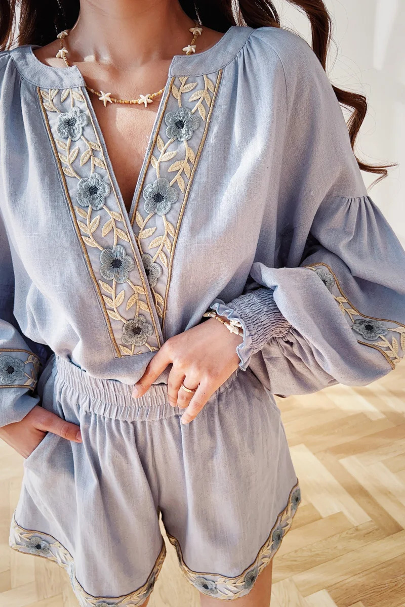 Spring y Shirt Vintage Loose Blouses Womens Top Separately Short Ruched Casual Y2K DABUWAWA DM2AST023 250515