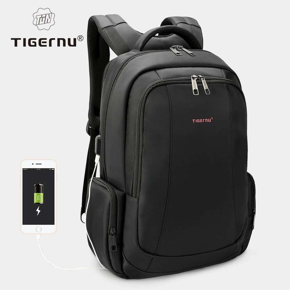 Tigernu 14 15.6 17.3Inch Laptop For Men Anti Theft Bags School Male Travel Backpack Knapsack