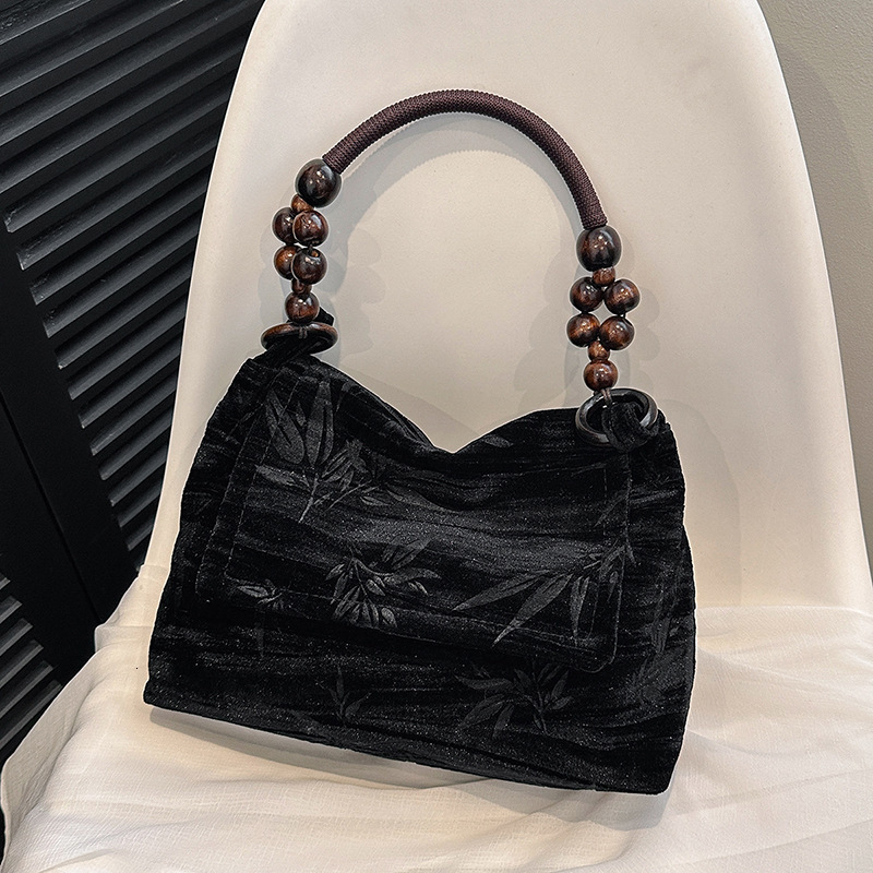 Free Delivery Designer Bag Hand For Women In Winter 2025 Simple And Fashionable Style Underarm Niche Chinese Style Versatile Shoulder Luxury Bag