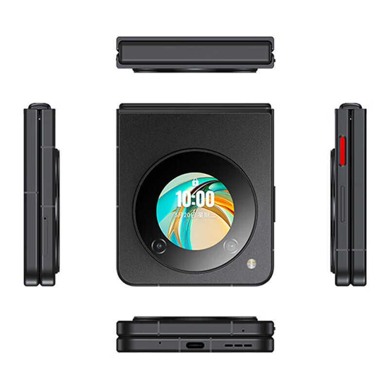 Folding screen mobile phone DSLR level photo camera 5G AI smartphone with pocket folding design S25515