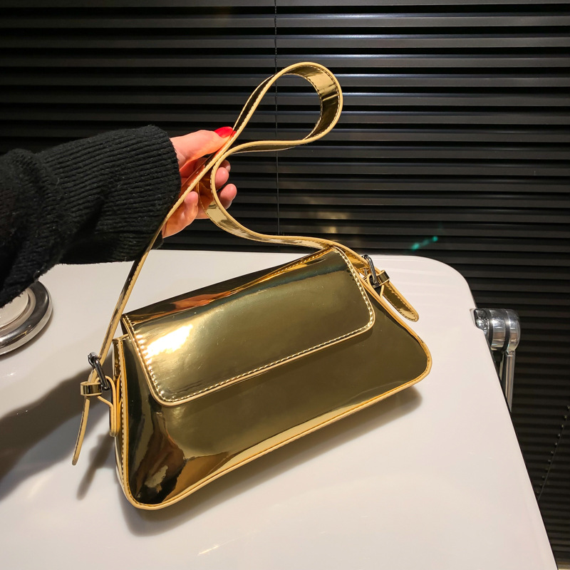 2025 New Designer Underarm Bag for Women - Trendy PU Leather Shoulder Purse, Minimalist Commuting Crossbody Bag Free Shipping + Niche Aesthetic