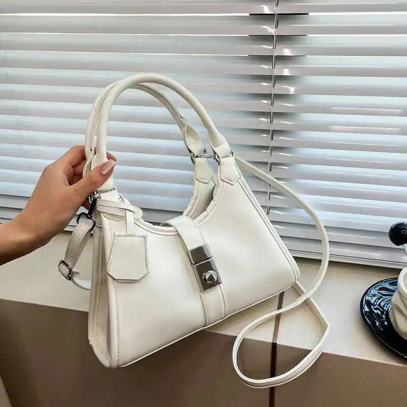 2025 New Vintage-Inspired Leather Shoulder Bag For Women, Adjustable Crossbody Purse, Retro Handbag With Multi-Way Strap