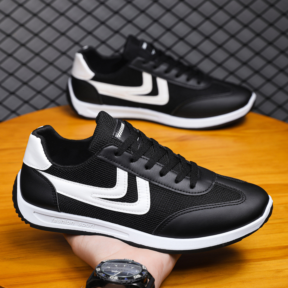 Summer breathable casual student flat sole board small white men's shoes, daily sports and leisure shoes