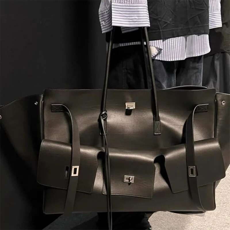 New Women's Large Capacity Lage Travel 2025 Soft PU Designer Wallets And Handbags Ladies Shopping Shoulder Bag