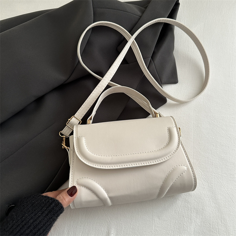 Free Delivery Designer Bag Hand Women's 2025 Autumn And Winter New Fashion Versatile Simple Small Square Ins Crossbody Popular This Year Luxury B