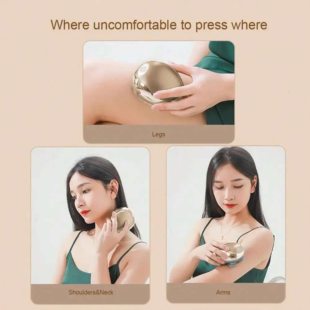 Scalp Mini Octopus Claw Hand Charging Multi-Function Kneading Vibration Head Massager
