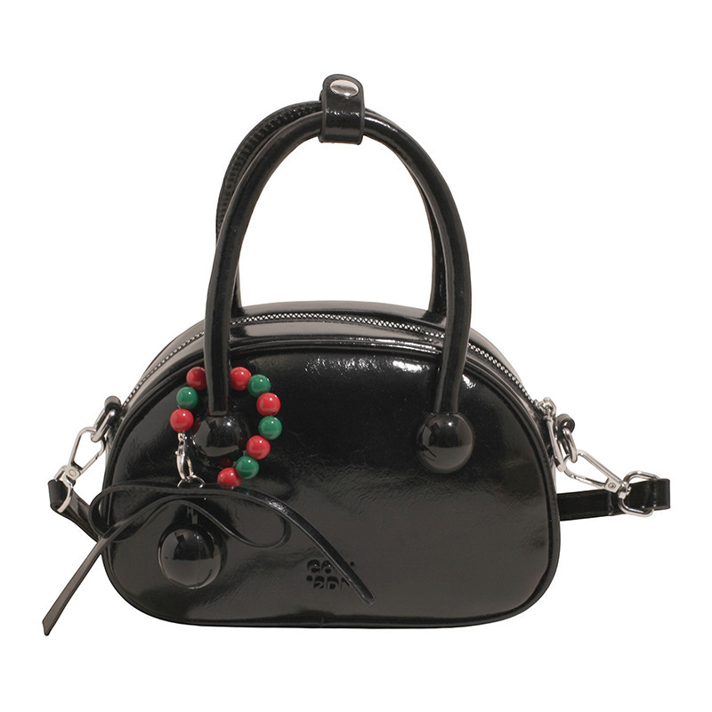 High end fashion versatile hand-held pillow for women 2025 new style exquisite and simple solid color single shoulder crossbody bag