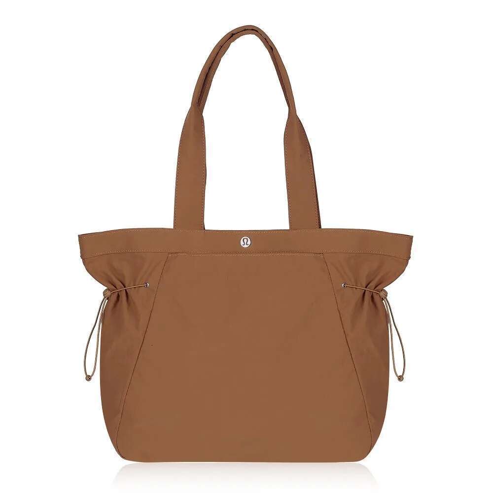 2025 Yoga Handbag Capacity Women's Tote Simple Fashionable Single Shoulder Bag 18L Storage Motorcycle Equipment Accessorie