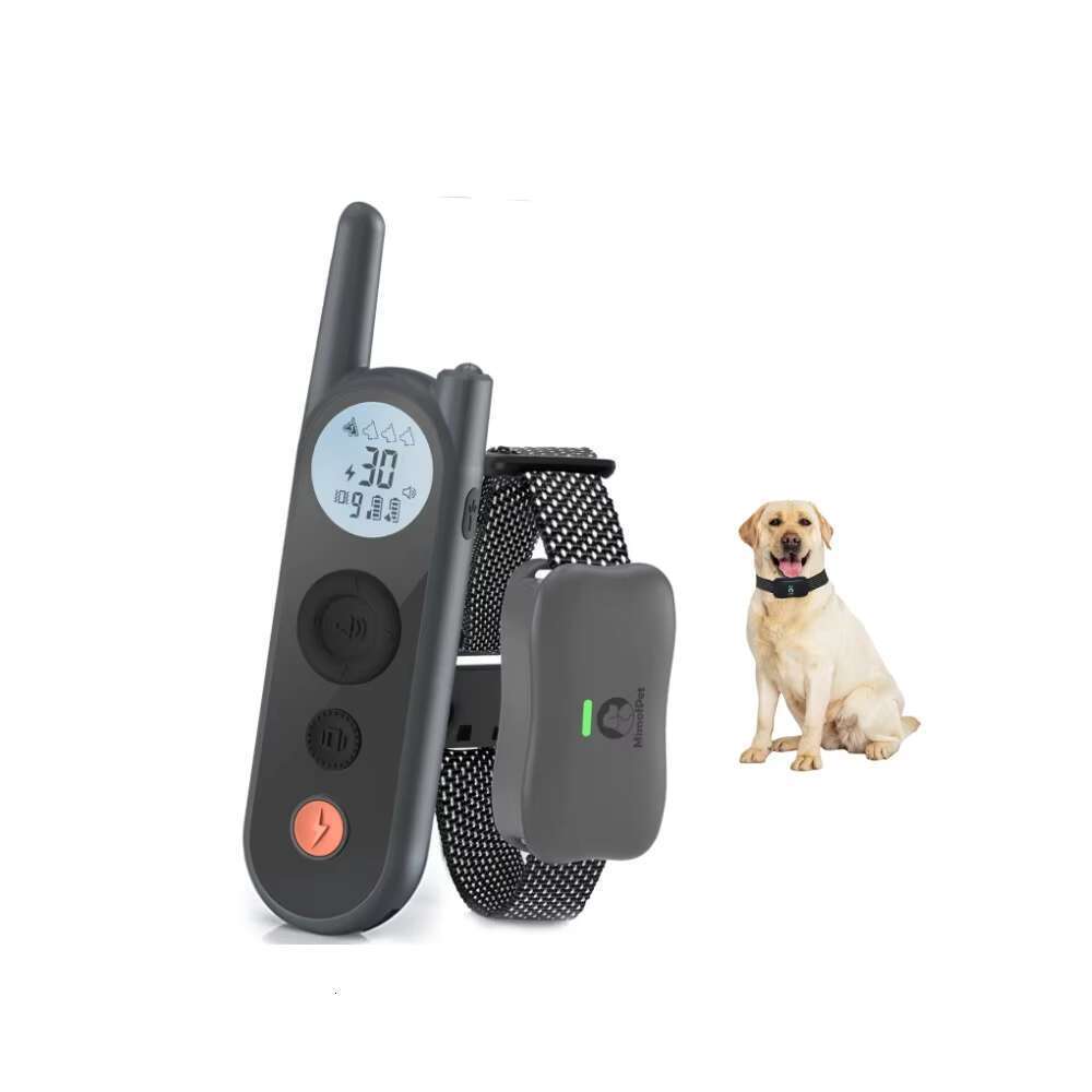 MIMOFPET Rechargeable New Wireless Dog System Waterproof Invisible 2 In 1 Pet Training Collar Electric Fence
