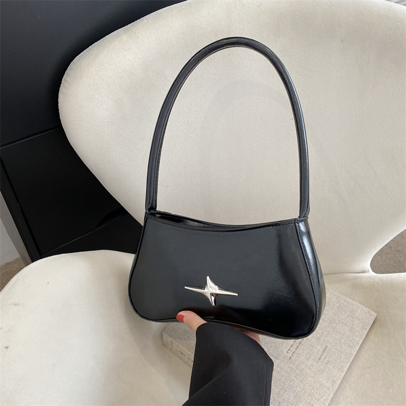 Stylish Paint Style Casual Autumn Fashion Simple Fashionable Handbag Luxury Bag With One New Free Delivery Designer Bag Shoulder And Underarm Small Ba