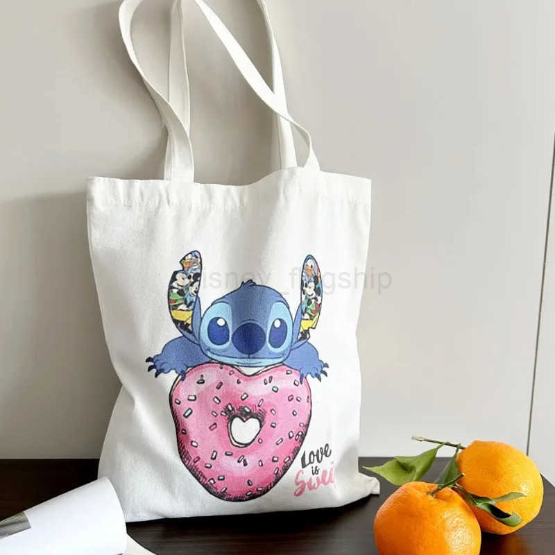 Disney Stitch Bag Crossbody Bag STITCH Cartoon Peripheral Cute Canvas Bag Shoulder Bag Lilo and Baby Same StyleXJ250515