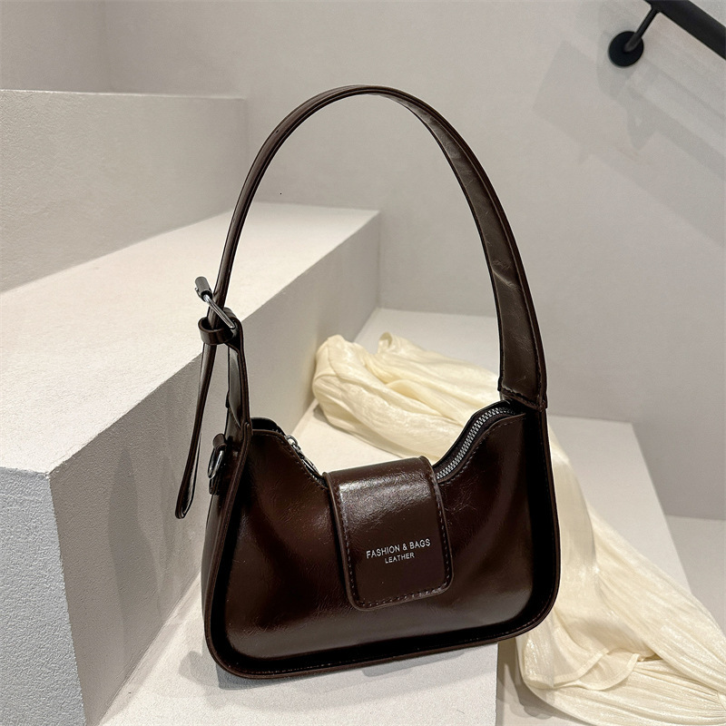 French Niche Luxury Bag Single Shoulder Underarm For Women In Spring 2025 Fashionable And Versatile New Free Delivery Designer Bag Commuting Handbag C